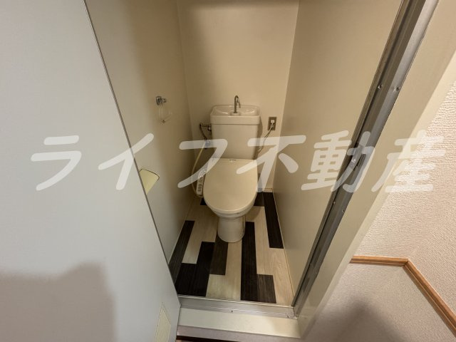 布施オーク5のトイレ|落ち着いたトイレです