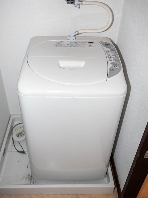ラポールの内装|洗濯機