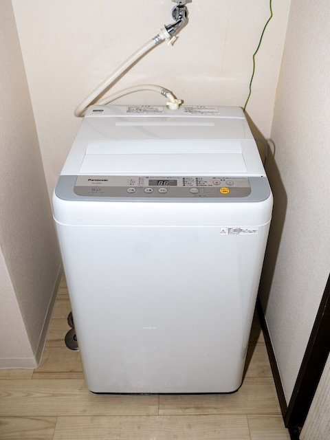 ラポールの内装|洗濯機