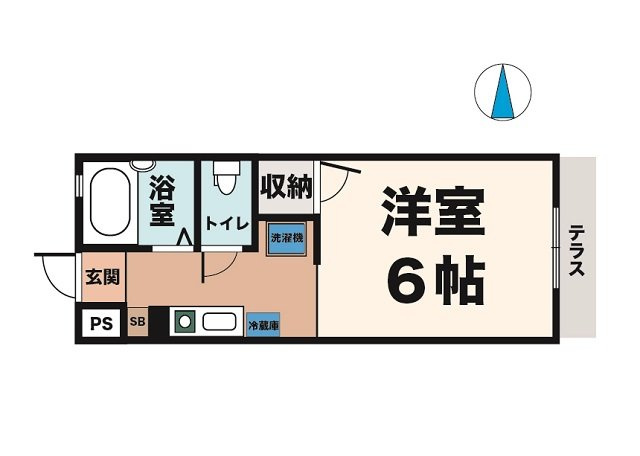 ラポールの間取り