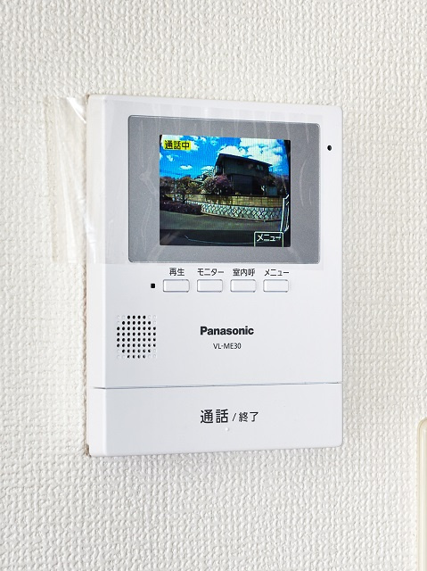 ラポールのセキュリティ|カラーモニター付インターホン