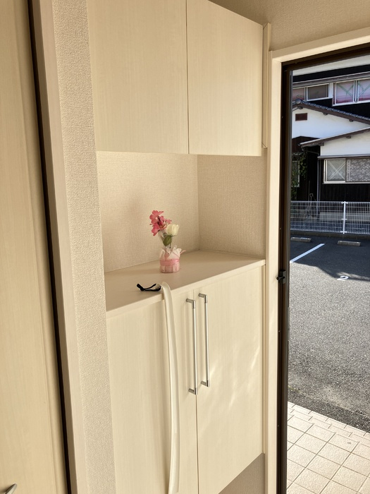  ラ・クレールの玄関