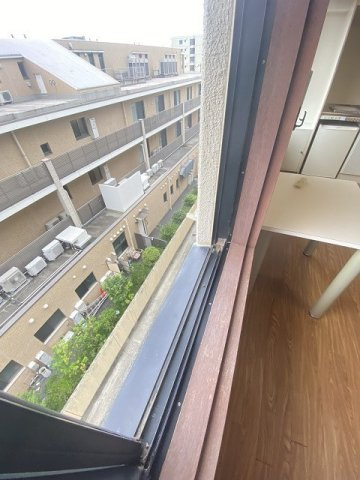 エルマーナ香枦園のバルコニー