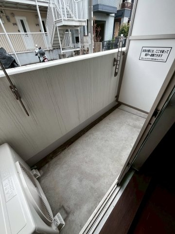 シェルプールＶ番館のバルコニー