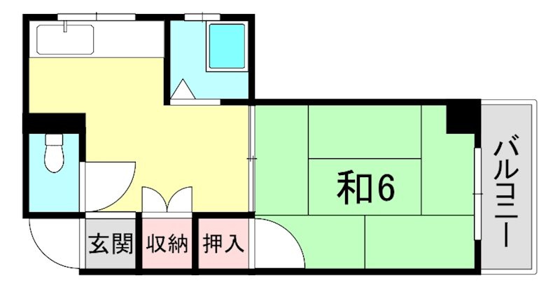 ダイヤマンションの間取り