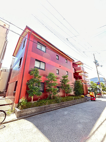 ルシェール立花の外観|おしゃれな外観です