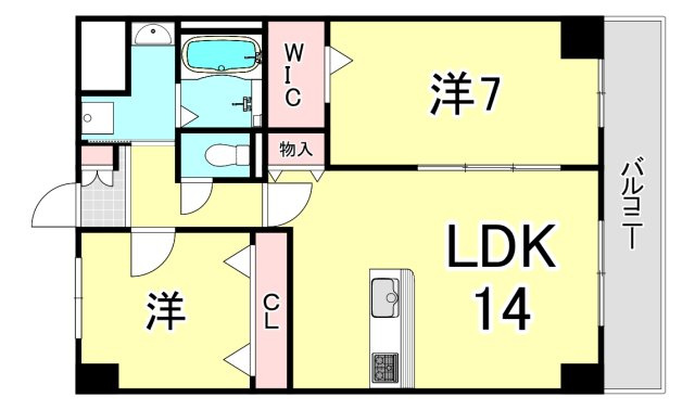 GROOVE上甲子園の間取り