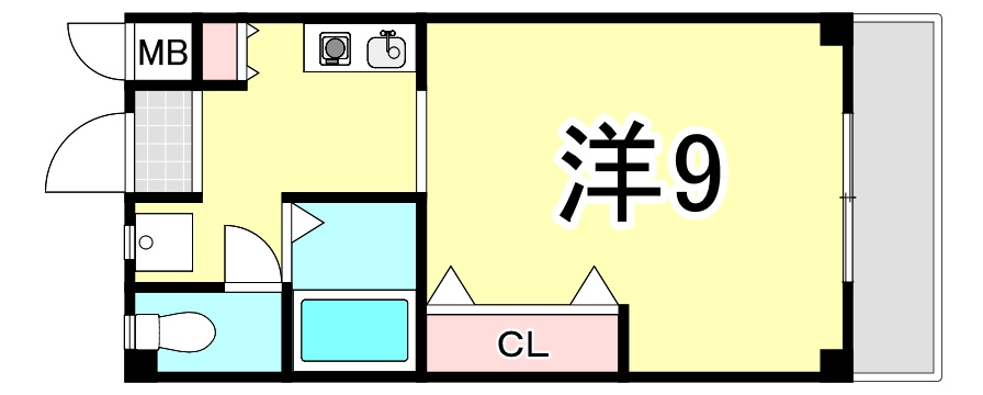 タケゾノマンションの間取り