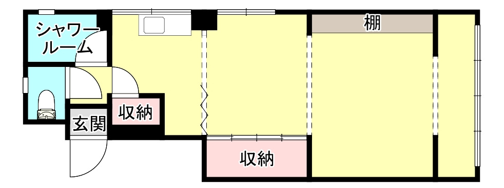 フジビルの間取り