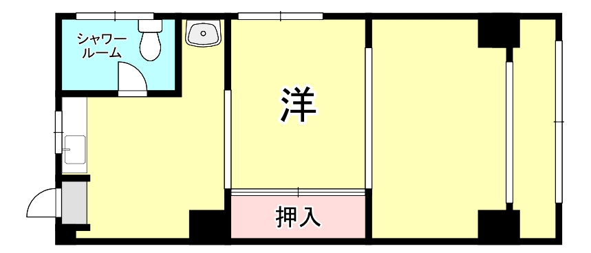 フジビルの間取り