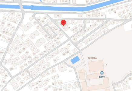 よかタウン／東区保田窪4丁目4期／1号棟の地図