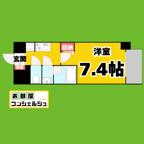 BPRレジデンス丸の内(旧ラグゼナ丸の内)の間取り