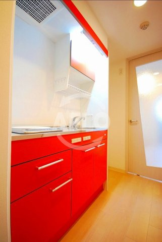 セレニテ難波西のキッチン|セレニテ難波西　1口ＩＨキッチン