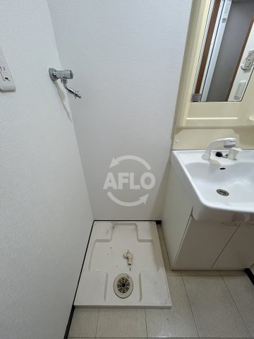 ロイヤルグレースの洗面所|ロイヤルグレース　洗濯パン