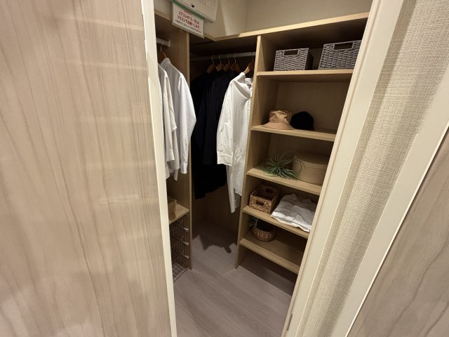 部屋以外にもマルチWIC完備