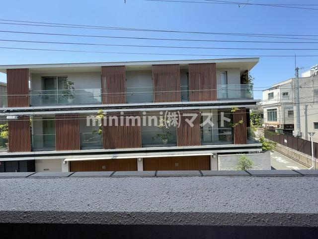 帝塚山松寿庵の展望