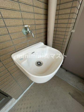 帝塚山松寿庵の洗面所