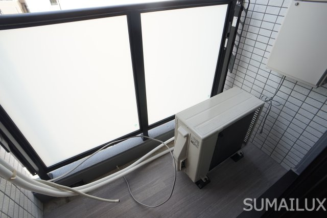 熊本市中央区水前寺２丁目の賃貸マンションのバルコニー