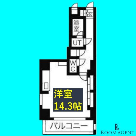 スタジオスクエア大須の間取り