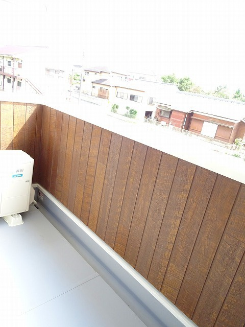 カーネーションのバルコニー