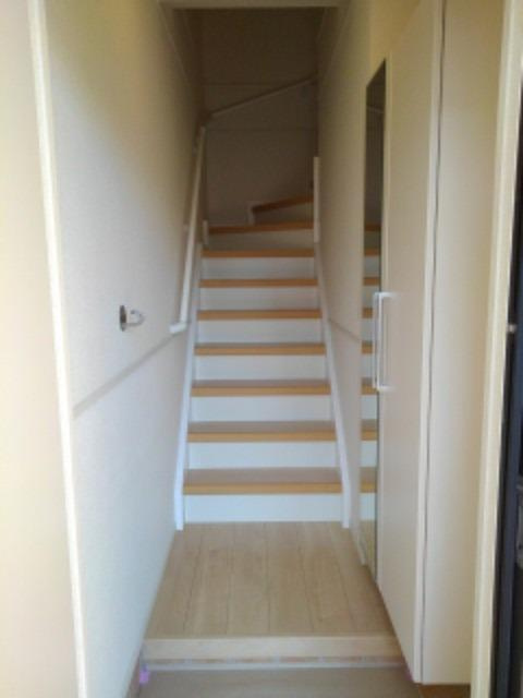 カーネーションの玄関