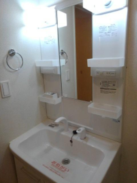 カーネーションの洗面所