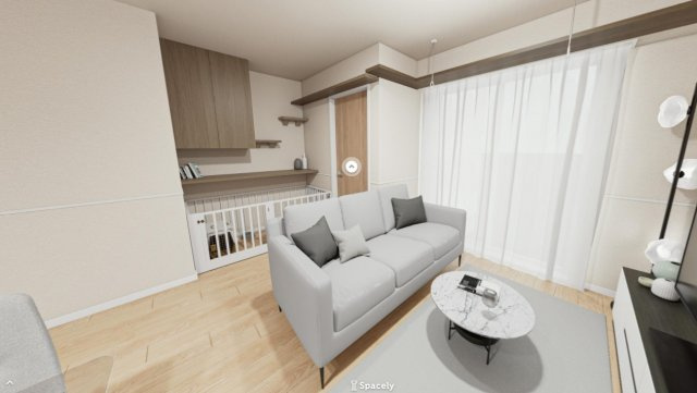 仮称　上北沢４丁目メゾンの居間・リビング