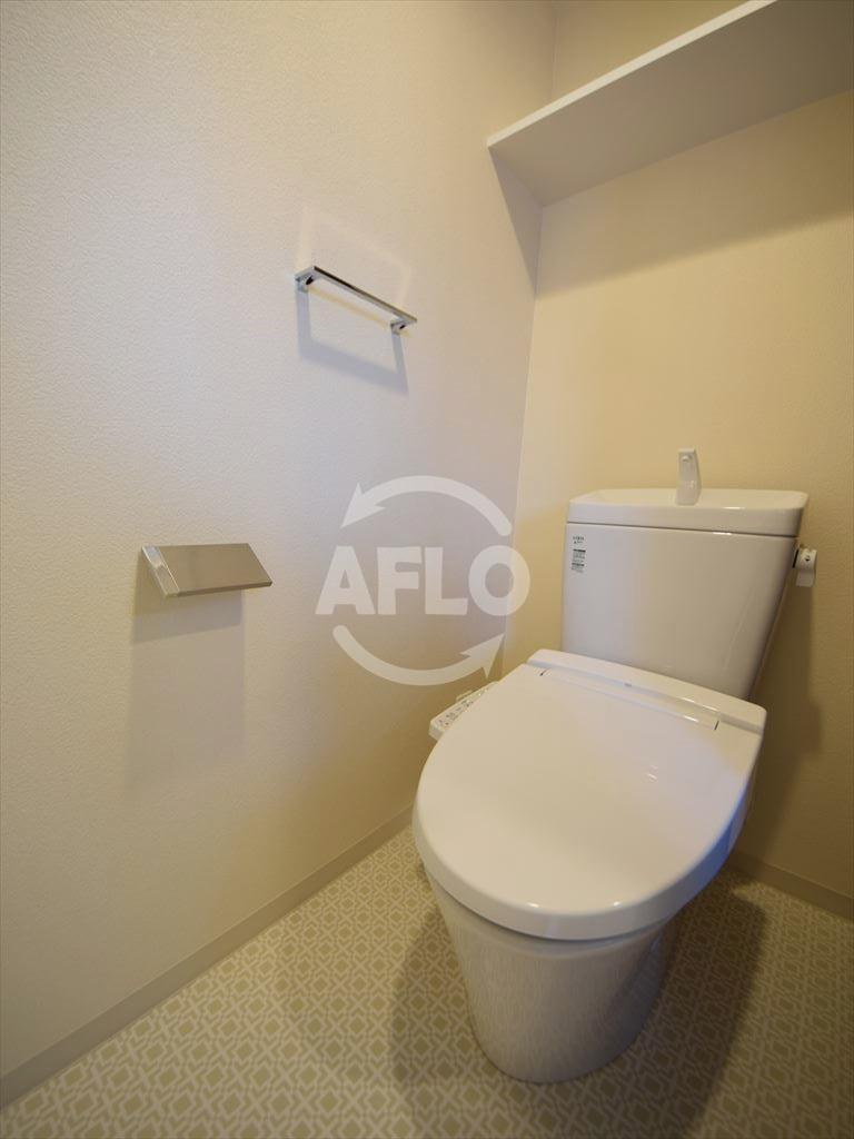 グランデカワノ上町台のトイレ|グランデカワノ上町台　ウォシュレット付