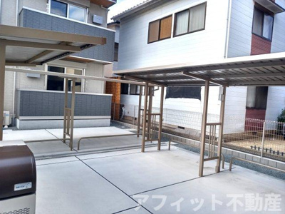 【その他共用部分】 | D-residence川口B | 屋根付き駐輪場