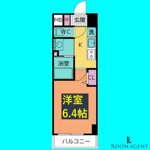 ラグゼナ上前津の間取り