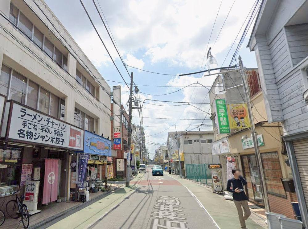 練馬区上石神井１丁目の店舗一部の周辺
