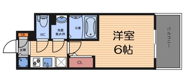 【間取り】 | エスリードレジデンス梅田デュオ