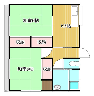 【間取り】 | 近藤アパート