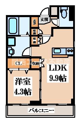 【間取り】 | 昭和エコタワーレジデンス