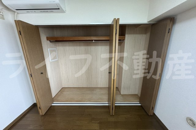 ロイヤルヴィラ東大阪の収納|大きなスペースがあり、収納には困りません