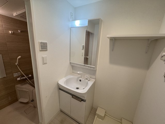 ウインズコート緑地パークの独立洗面台