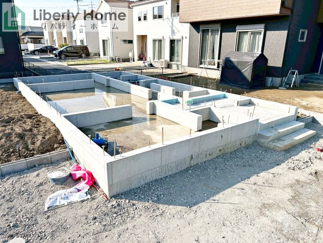 笠間市旭町第9　新築戸建　1号棟の外観
