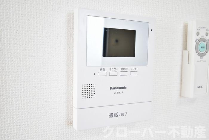 セジュール サライ A棟のセキュリティ|TVインターホン