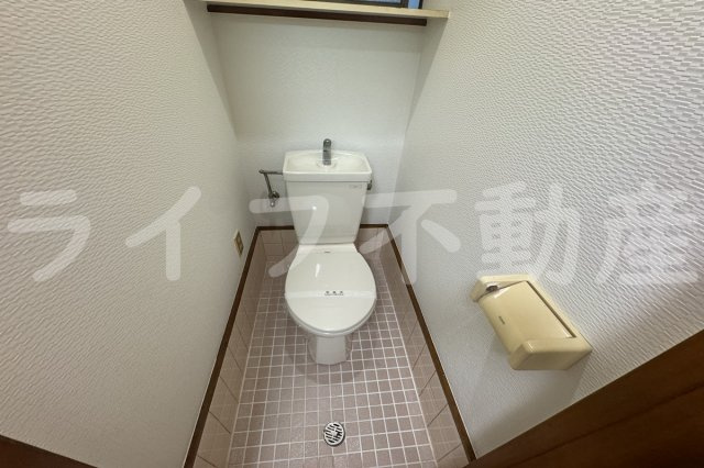 コーポ司Ⅱのトイレ|清潔感のあるトイレです
