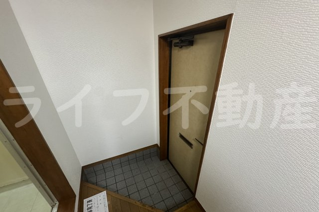 コーポ司Ⅱの玄関|毎日通る玄関はこちらです