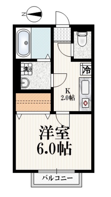 ガーデニアＭの間取り|【間取り】　人気のフローリング