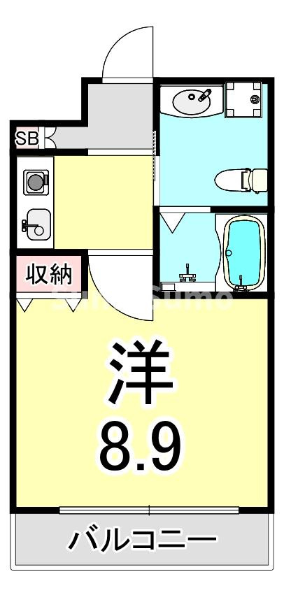 ビューテラス岡本の間取り