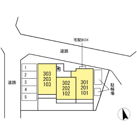 ラ・ソレイユの区画図