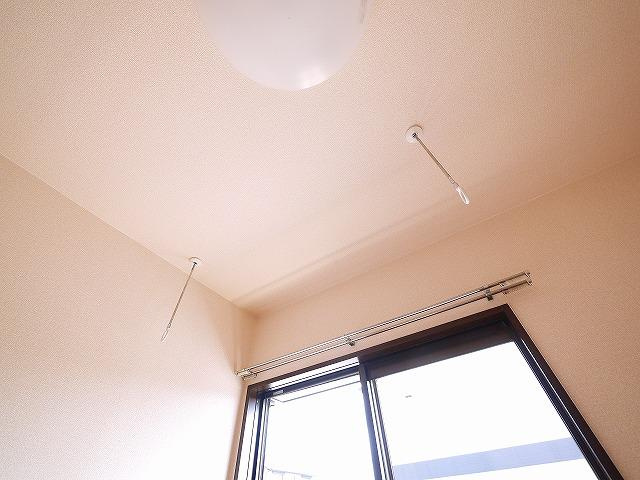 パストラル（額田部北町）の設備|室内物干しあり
