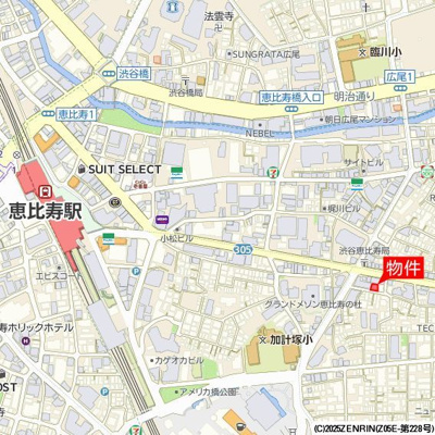 【地図】 | ティアラ恵比寿