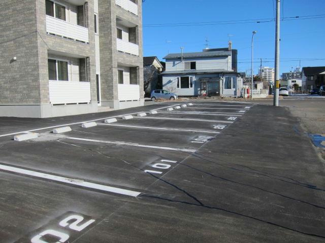 ソプラの駐車場