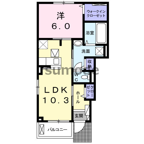 【間取り】 | パインルーツⅠ