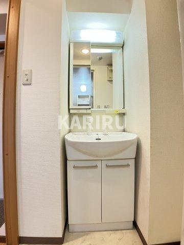 カサデラフェリシダの洗面所