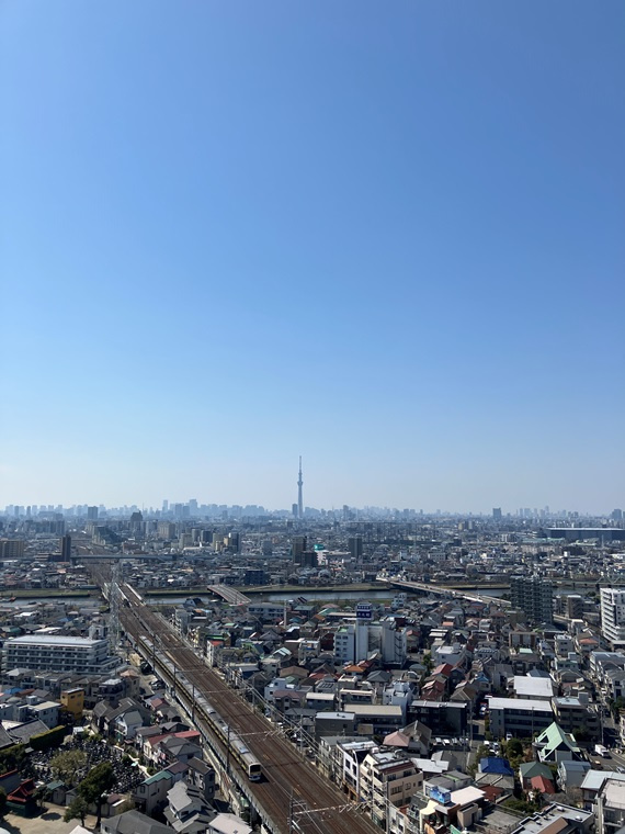 プラウドタワー小岩フロントの展望