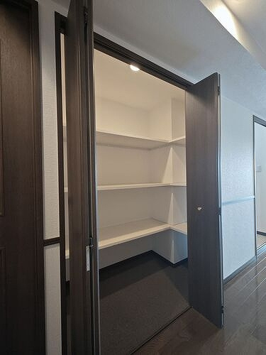ライオンズマンション三好ヶ丘の収納|廊下の大型収納